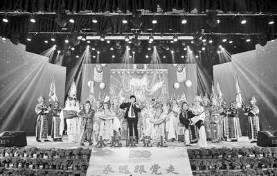 銀齡華章映初心——敬老助老原創(chuàng)文藝作品匯報(bào)演出側(cè)記