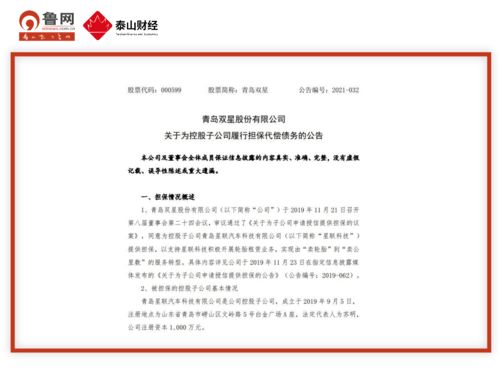 青島雙星代償1000萬(wàn)助力子公司轉(zhuǎn)型，星聯(lián)科技聚焦技術(shù)服務(wù)與技術(shù)轉(zhuǎn)讓新賽道